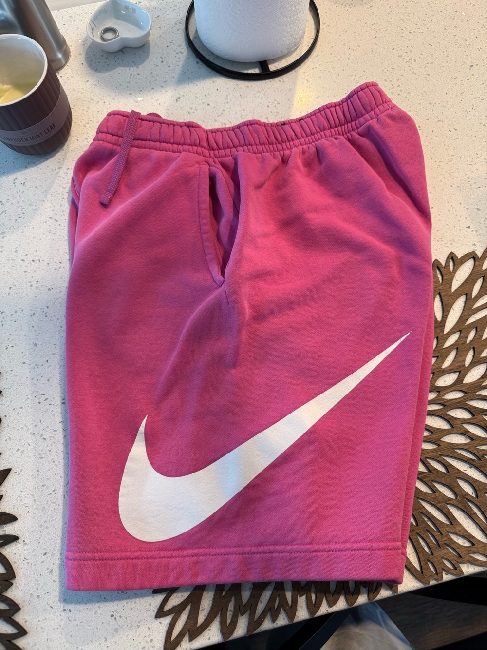 Nike Pink Knit Shorts